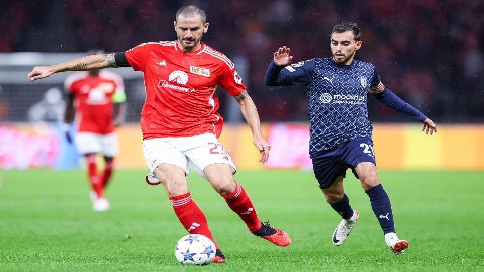 Leonardo Bonucci playing for Union Berlin against Braga